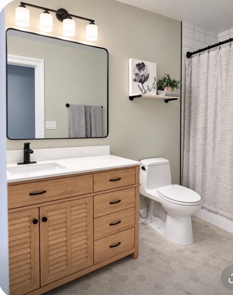 North Wakefield hall bathroom vanity